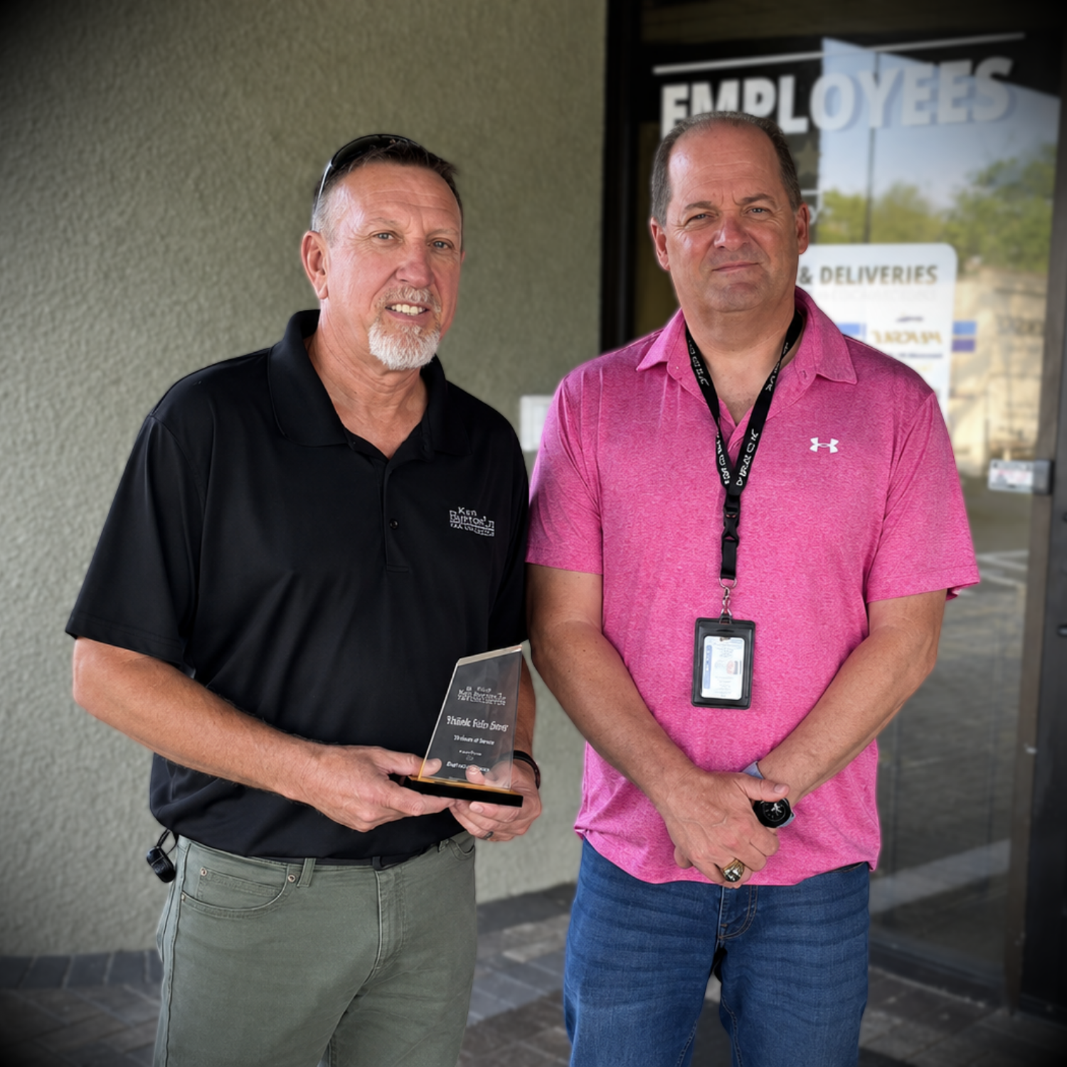 Rob Jerger, Employee of the Quarter